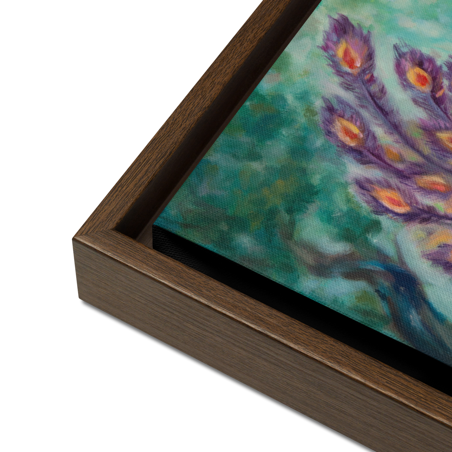 "Spirit of the Forest Memories" Framed canvas
