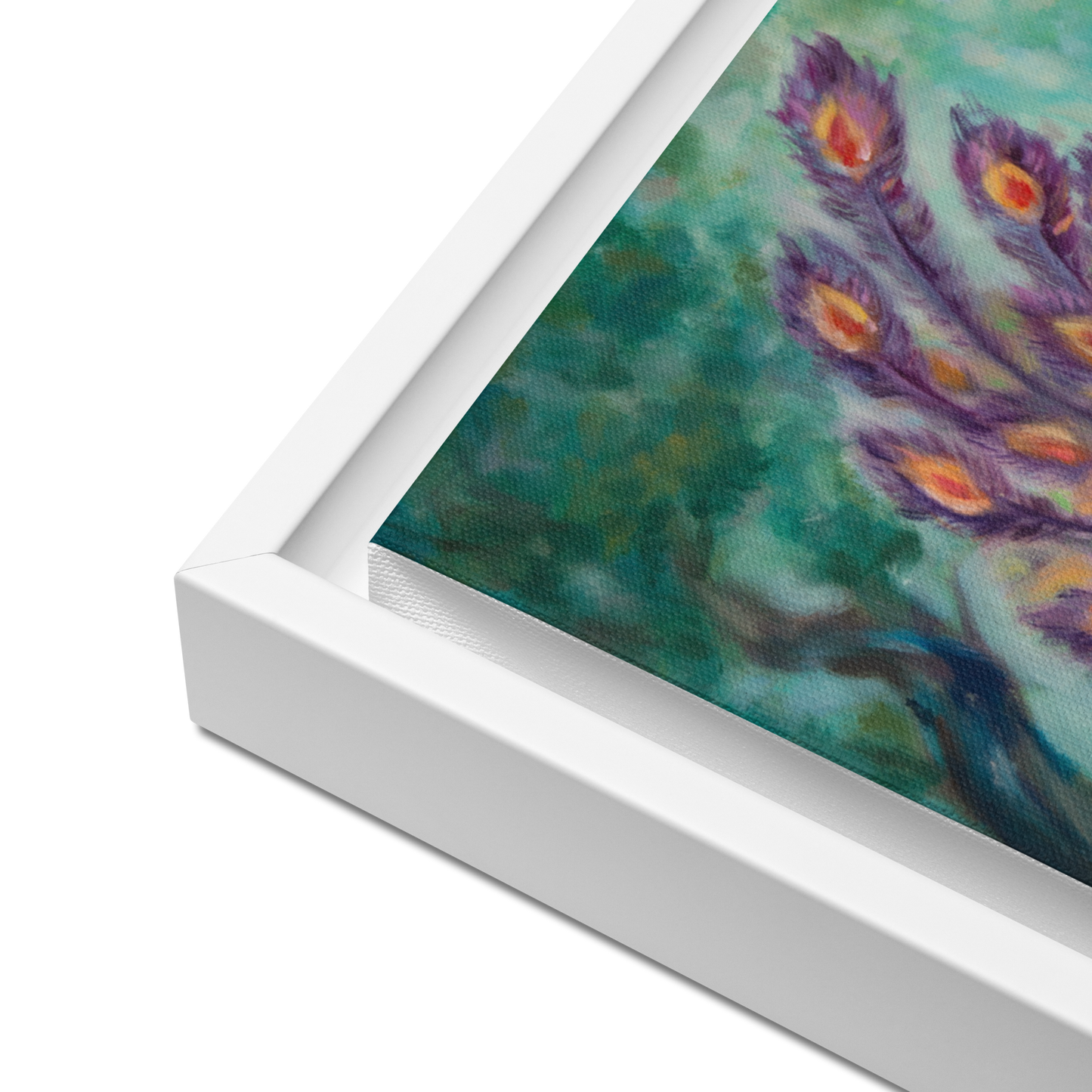 "Spirit of the Forest Memories" Framed canvas