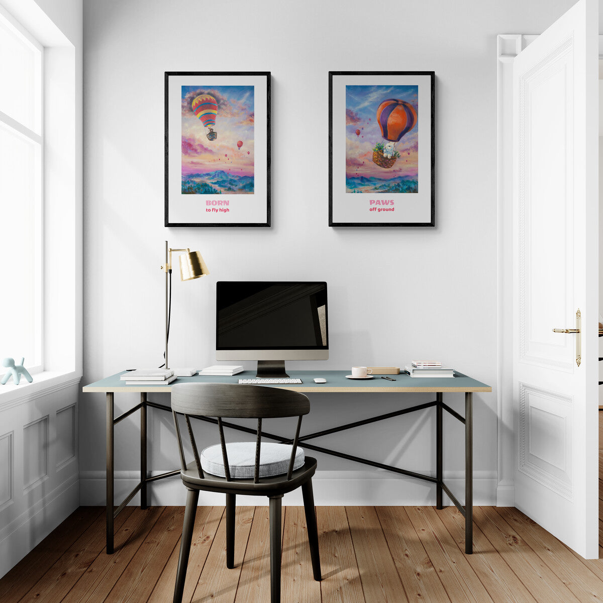 "My First Adventure" quote paper poster (right side)