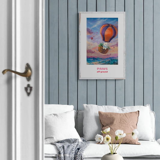 "My First Adventure" quote paper poster (right side)