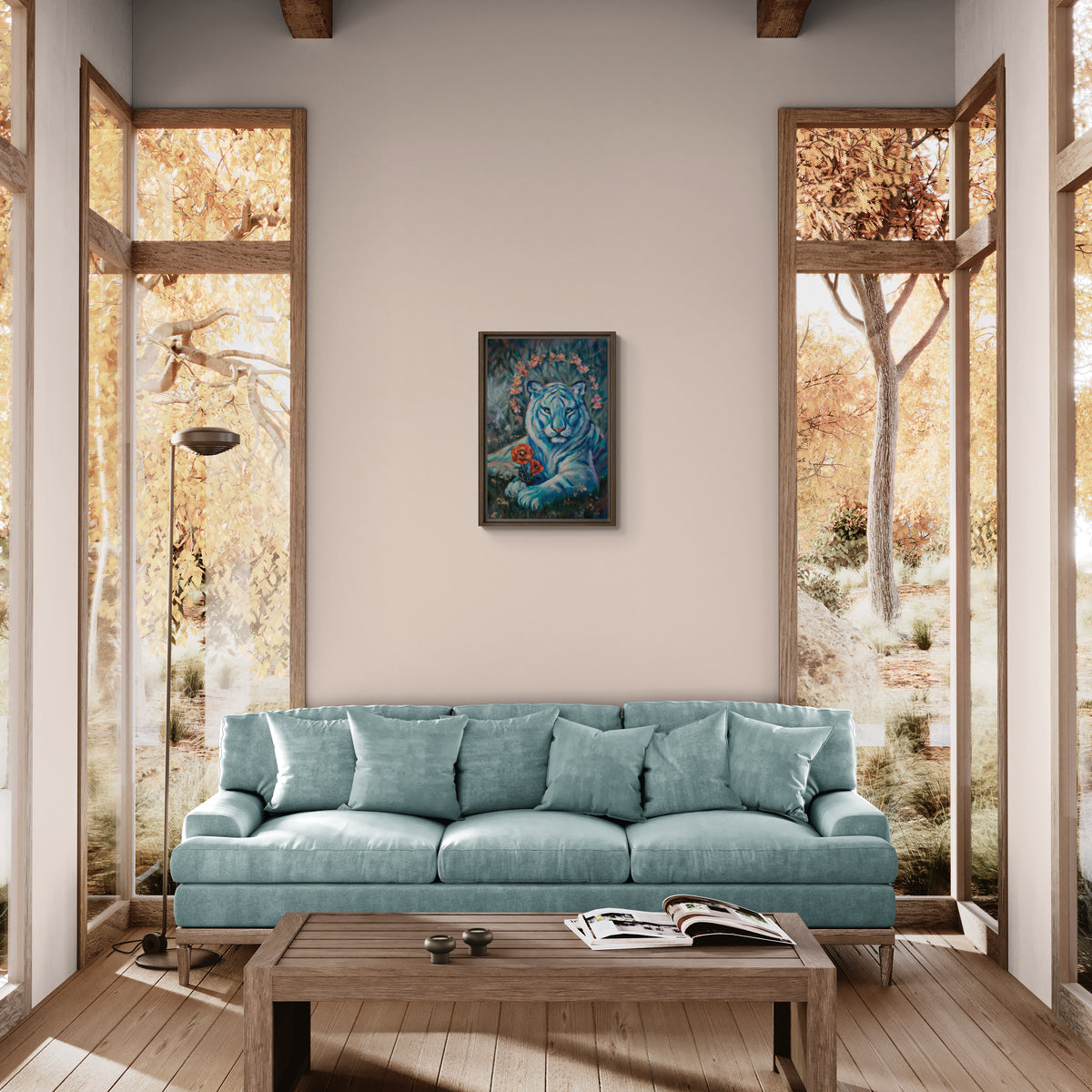 "Dream Guardian" Framed canvas