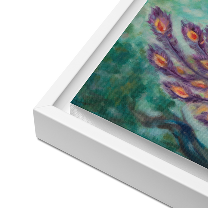 "Spirit of the Forest Memories" Framed canvas