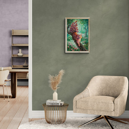 Original painting "Spirit of the Forest Memories"