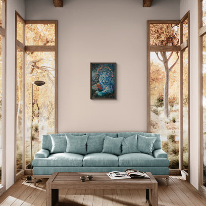 "Dream Guardian" Framed canvas
